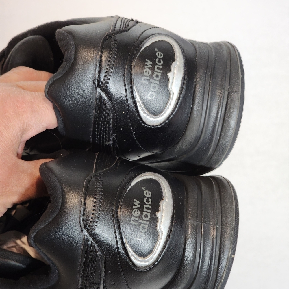 New Balance Men's Black Triple Strap Sneakers - Picture 3 of 5